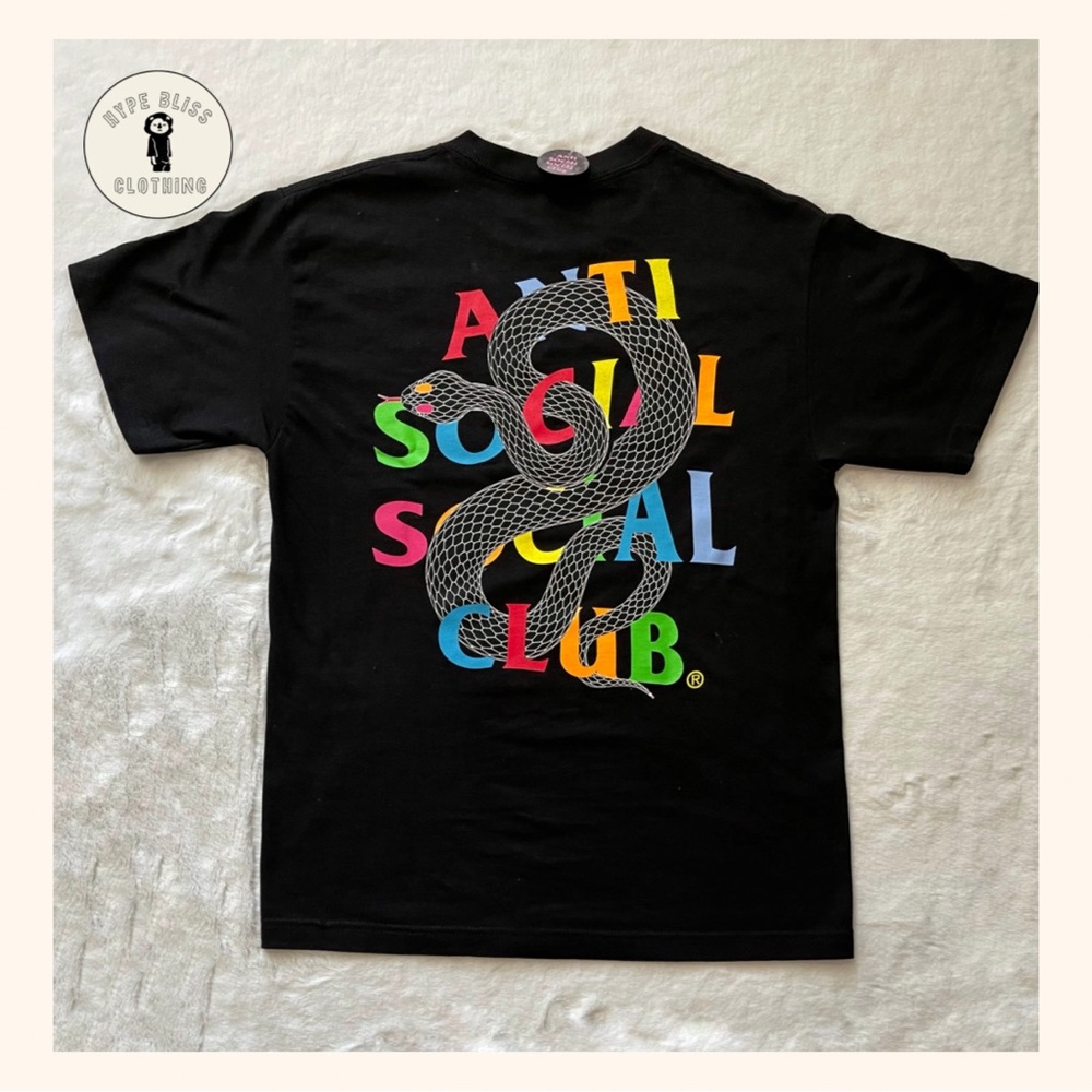 Anti Social Social Club Crawling Black Tee